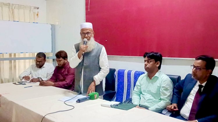 কেশবপুর উপজেলায় কর্মরত বিভিন্ন দপ্তর প্রধানগণের সাথে মতবিনিময়