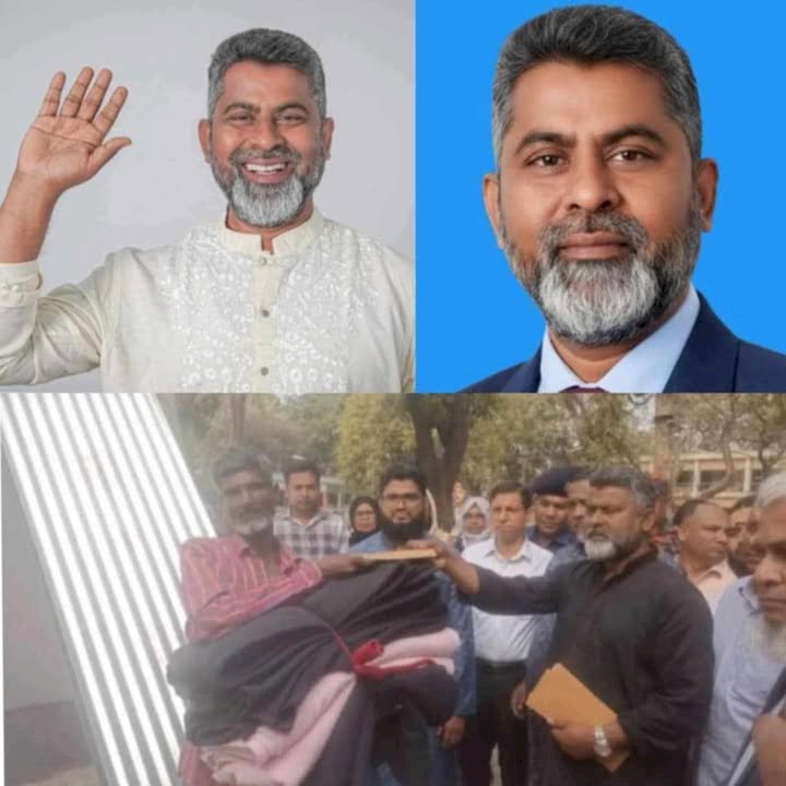 নওগাঁর ভীমপুর উত্তর আন্ধাকোঠা অগ্নিকান্ডে ক্ষতিগ্রস্ত পরিবারের মাঝে ত্রান বিতরণ করেন এমপি ফজলে হুদা