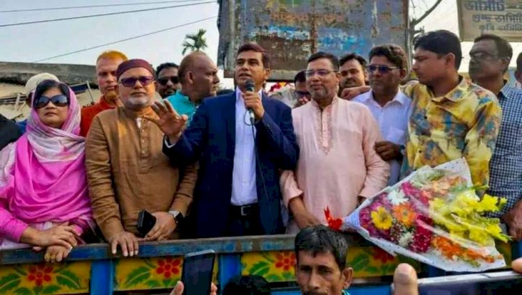 পানি সম্পদ মন্ত্রণালয়ের  প্রতিমন্ত্রী ফরহাদ হোসেন এর শুভআগমন