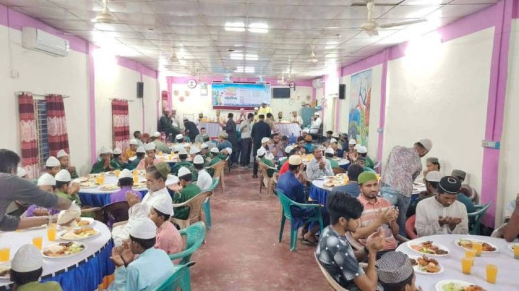 কেশবপুরে ন্যাশনাল প্রেস সোসাইটি'র  উদ্যোগে দোয়া ও ইফতার মাহফিল