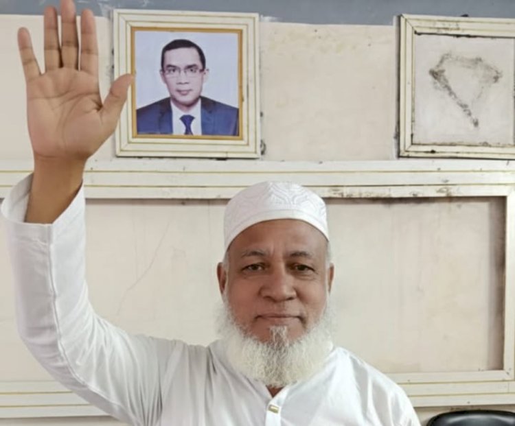 ঈদের শুভেচ্ছা ও উন্নয়নের অঙ্গীকার নিয়ে ষোলনল  ইউনিয়নবাসীর পাশে মোঃ সালেহ  আহমেদ