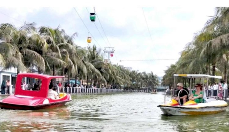 বগুড়ায় ঈদে টিএমএসএস বিনোদনকেন্দ্রে উপচে পড়া ভিড়, জনসাধারণের আকর্ষণ ক্যাবল কার