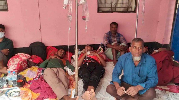 ঠাকুরগাঁওয়ে মুরগির ফার্মের খাবার খেয়ে অসুস্থ  শতাধিক শ্রমিক, হাসপাতালে ভর্তি ৩৫