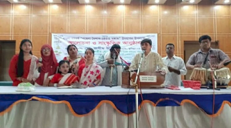 বুড়িচং-এ সংস্কৃতি চর্চা ও প্রশিক্ষণ কেন্দ্রের উদ্যোগে 