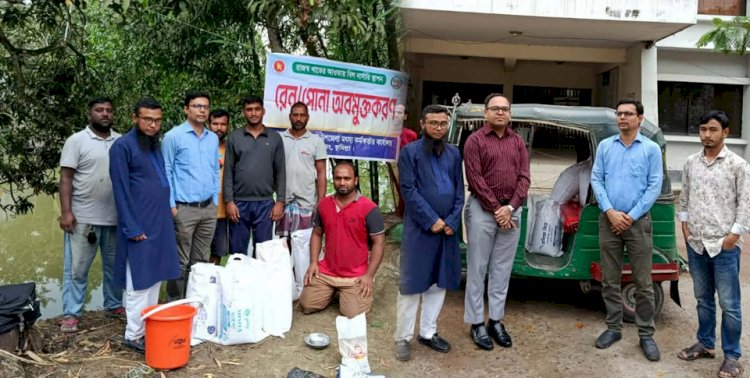 বুড়িচংয়ে বিল নার্সারিতে বিভিন্ন প্রজাতির রেনু পোনা অবমুক্ত