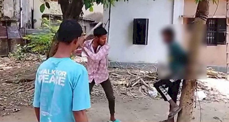 গাছে বেঁধে  নির্যাতনের অভিযোগে  গ্রেপ্তার ২
