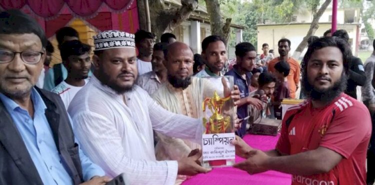 পীরগাছায় যুবসমাজ কে মাদক থেকে দূরে রাখতে প্রয়োজন খেলাধুলা: ইদ্রিস আলী