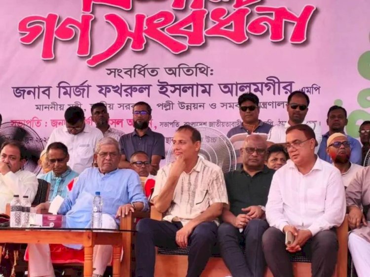 একটি মহল দেশকে অস্থিতিশীল করতে চায়, সবাইকে সতর্ক থাকতে হবে: মির্জা ফখরুল