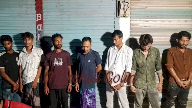 আলমডাঙ্গা উপজেলার ইউএনও কর্তৃক ভ্রাম্যমান আদালতের মাধ্যমে ৭ মাদক সেবীকে বিভিন্ন মেয়াদে কারাদণ্ড