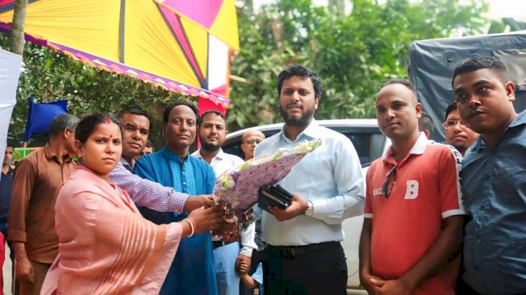 পীরগাছায় নবু হারিয়া ঘাট বুদ্ধি প্রতিবন্ধী অটিস্টিক বিদ্যালয় পরিদর্শন করলেন এসিল্যান্ড