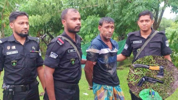 নড়াইলের কালিয়ায় র‍্যাবের অভিযানে অস্ত্র গুলিসহ একজন গ্রেপ্তার