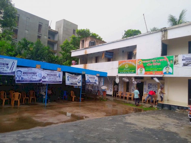 আজ রাজশাহী সড়ক ও জনপথ শ্রমিক ইউনিয়নের ভোট