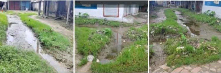 কেশবপুরে গড়ভাঙ্গা বাজারের অভ্যন্তরীণ  সড়কে দুর্ভোগ বেড়েই চলেছে