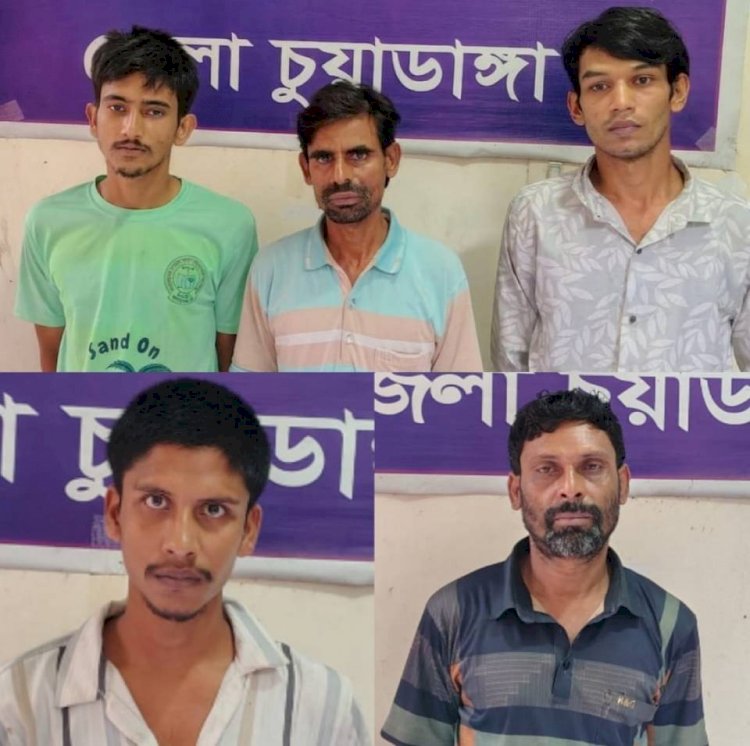 আলমডাঙ্গায় পৃথক মাদকবিরোধী অভিযানে ট্যাপেন্টাডলসহ ৫ জন গ্রেফতার