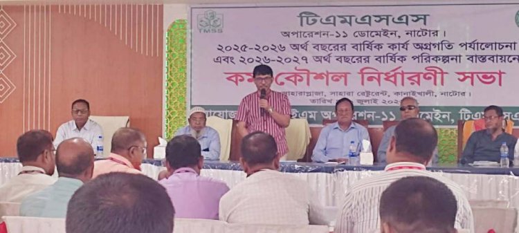 নাটোর টিএমএসএস’র অর্জন পর্যালোচনা ও কর্মকৌশল নির্ধারণী কর্মশালা অনুষ্ঠিত