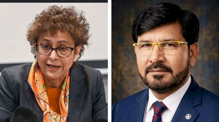 জাতিসংঘে বাংলাদেশের স্থায়ী প্রতিনিধি আইরিন খানকে জাতীয়তাবাদী পেশাজীবী দলের অভিনন্দন