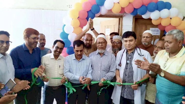 নওগাঁ ২৫০ শয্যা বিশিষ্ট জেনারেল হাসপাতালে নতুন কালার আলট্রা সনোগ্রাফি মেশিনের সেবা শুভ উদ্বোধন