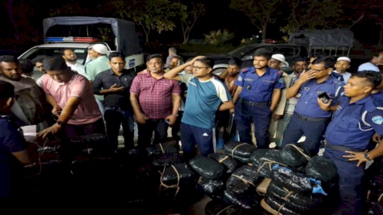 কুমিল্লার দাউদকান্দিতে ২৫১ কেজি গাঁজাসহ বিপুল পরিমাণ ভারতীয় মাদক উদ্ধার