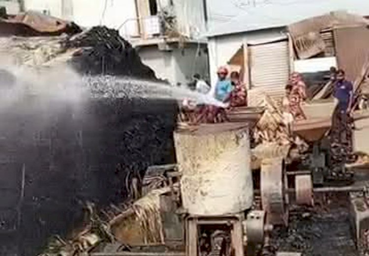 বালিয়াকান্দিতে ভয়াবহ অগ্নিকাণ্ডে ২ কোটি টাকার ক্ষয়ক্ষতি