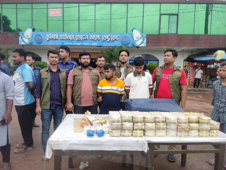 সাদা ল্যান্ডক্রুজারের বিলাসী আবরণে ভয়ংকর কারবার! হাইওয়ে হোটেলের সামনে থেকে ৩ লাখ পিস ইয়াবাসহ গ্রেফতার ২