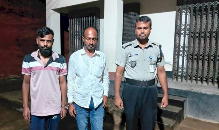‎ঠাকুরগাঁওয়ে মাদক বিরোধী অভিযানে গাজা ও টাপেন্টাডল ট্যাবলেটসহ আটক ২জন