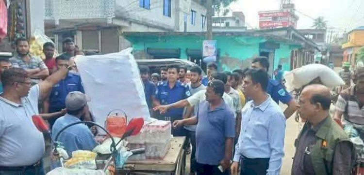 কেশবপুরে ভেজাল শিশু খাদ্য বিক্রির  অভিযোগে জরিমানা