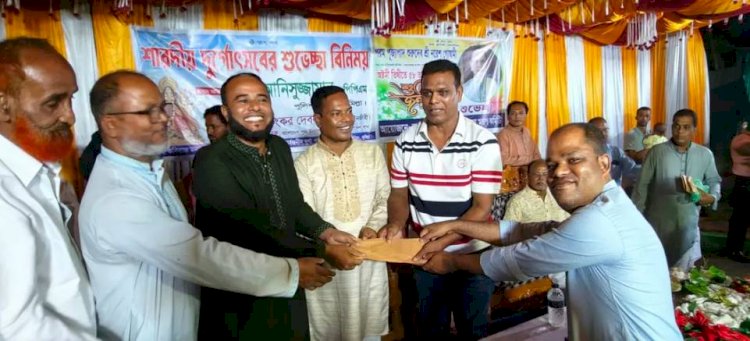 ময়নামতিতে পূজামণ্ডপ পরিদর্শনে শামসুল আলম ব্যাপারী, সম্ভাব্য চেয়ারম্যান প্রার্থীর সম্প্রীতি রক্ষার আহ্বান