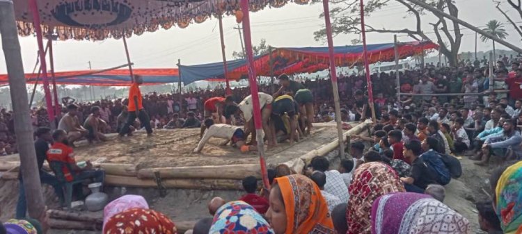 কেশবপুরে ৮ দলীয় হাডুডু (কাবাডি) টুর্নামেন্ট  অনুষ্ঠিত